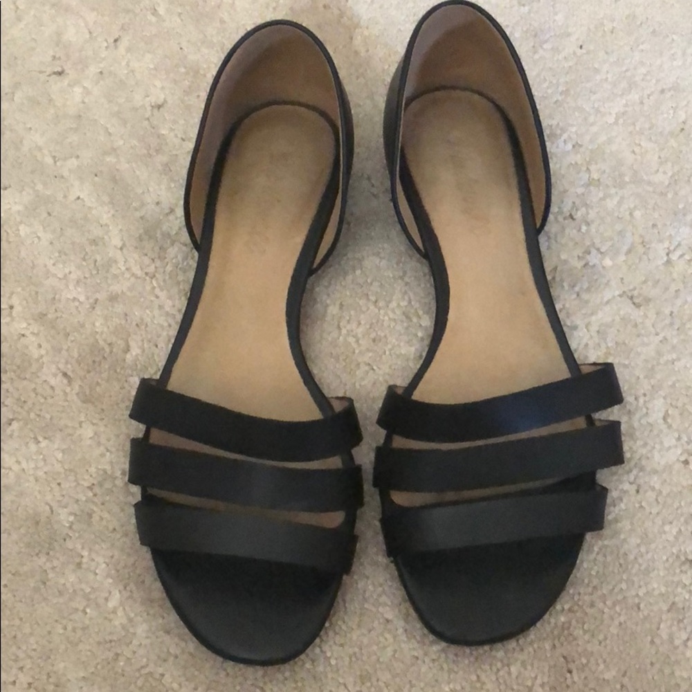 Black Madewell Flats